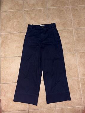 SPANX Women's Wide-Leg Navy Pants